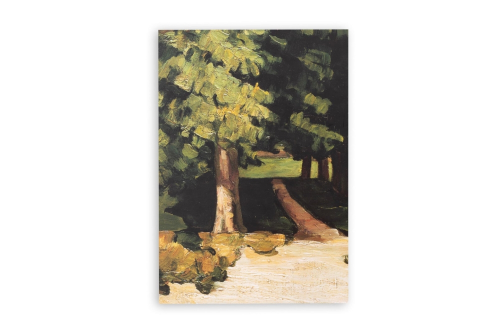 Заказать скетчбук А5 Cezanne 1874 с картиной «Авеню в Жа де Буффан»