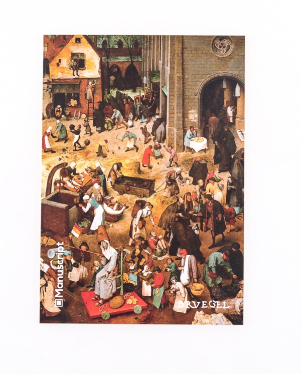 Купить скетчбук А5 Bruegel 1559 с картиной «Битва Масленицы и Поста»