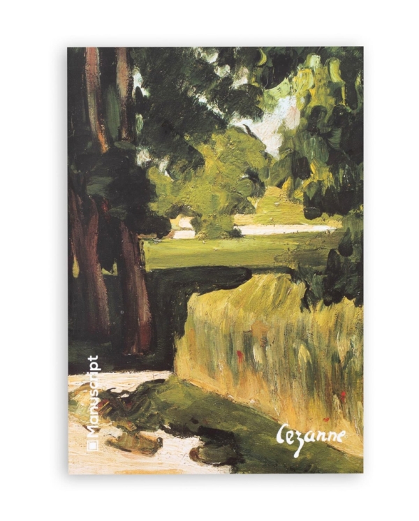 Купить скетчбук А5 Cezanne 1874 с картиной «Авеню в Жа де Буффан»